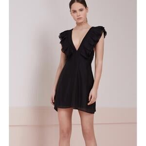 Keepsake the Label Remind Me Mini Dress Black Medium